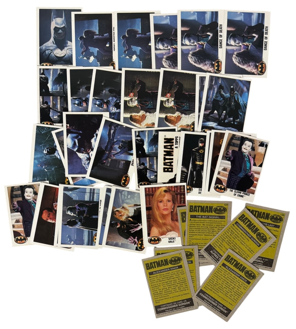 1989 Topps Batman Movie Trading Card Collection (1 of 1)