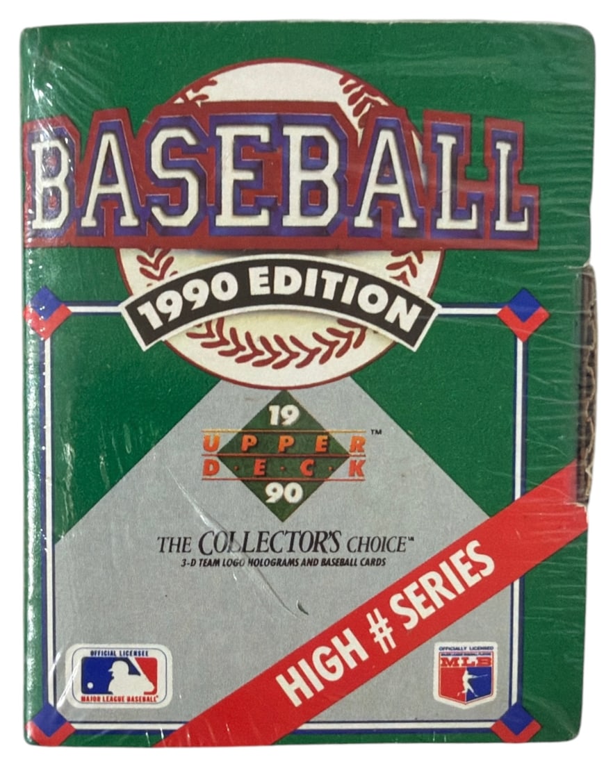 SEALED Upper Deck Baseball 1990 Edition Trading Cards (1 of 2)