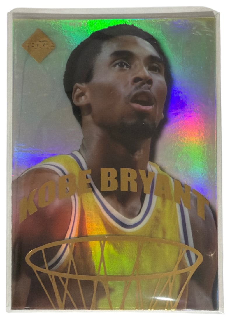 1998 Collectors Edge Authentic Holographic Trading Card Featuring Kobe Bryant: AUTHENTICATION HAS NOT BEEN PERFORMED TO GUARANTEE VERIFICATION | All purchases are made at the buyers discretion