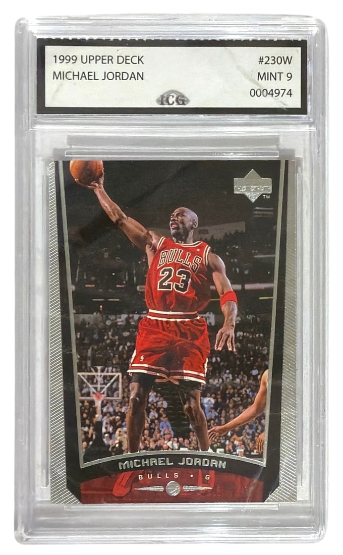 1999 Upper Deck Michael Jordan | No. 230W | Graded 9 (1 of 2)