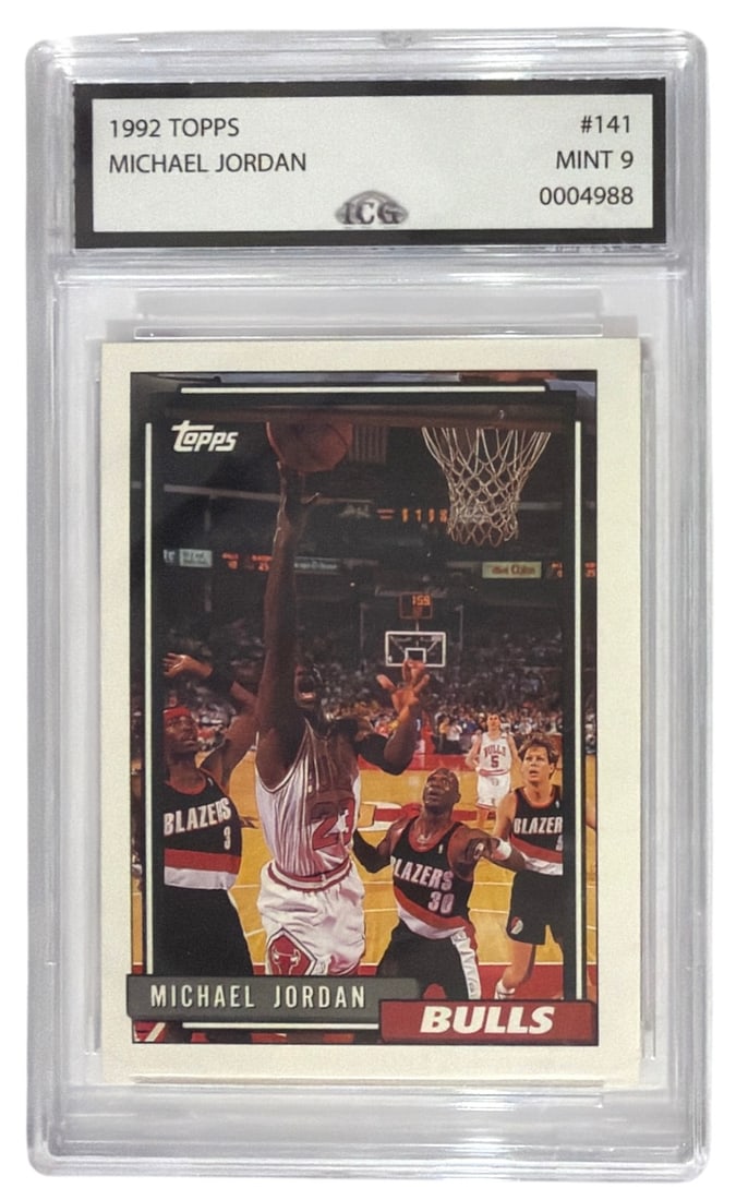 1992 Topps Michael Jordan | No. 141 | Graded 9 (1 of 2)
