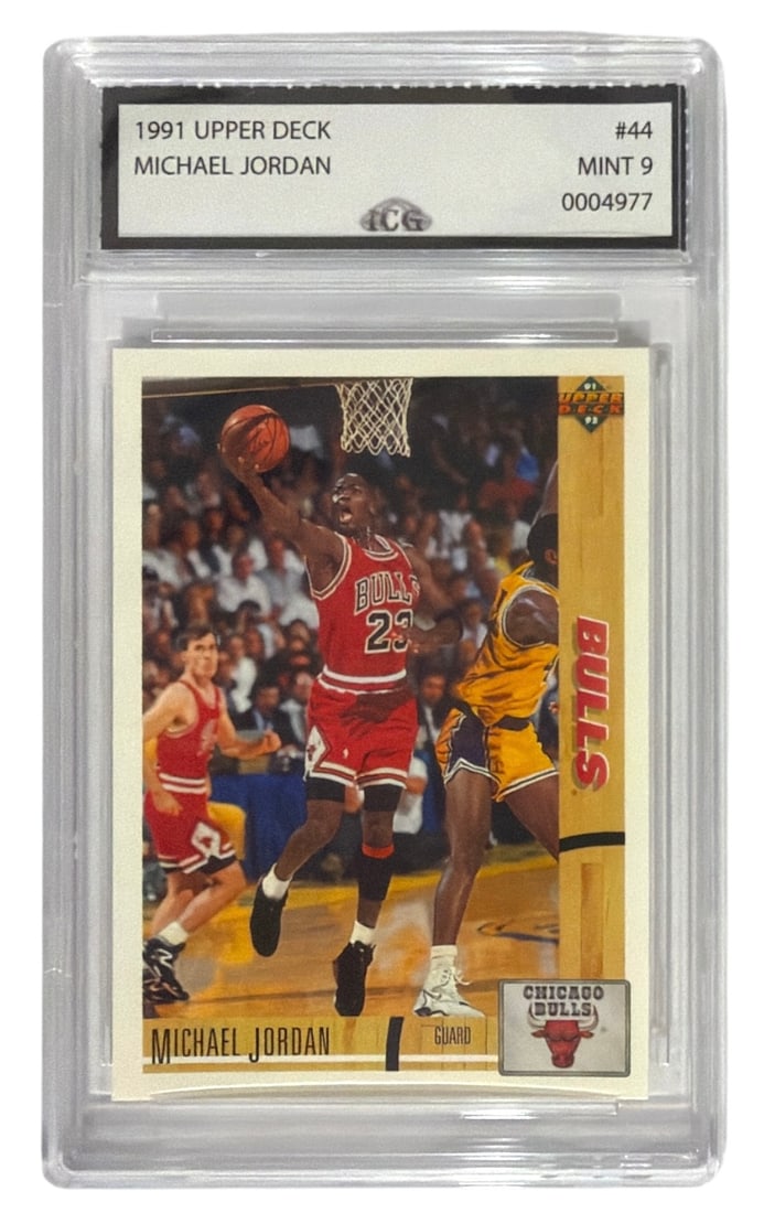 1991 Upper Deck Michael Jordan | No. 44 | Graded 9 (1 of 2)
