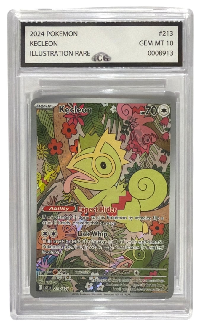 2024 Pokemon Illustration RARE Kecleon | No. 213 | Graded 10 (1 of 2)