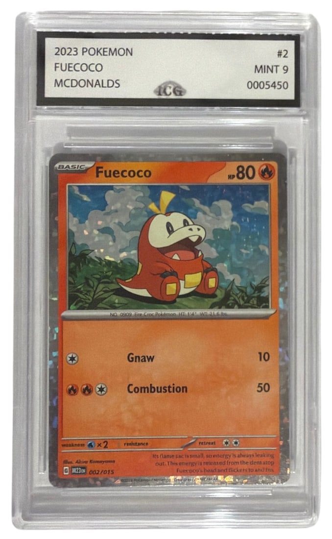 2023 Pokemon McDonalds Collection Fue Coco | No. 2 | Graded 9 (1 of 2)