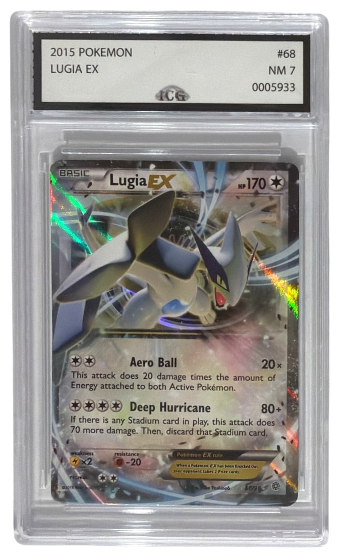 2015 Pokemon Lugia EX | No. 68 | Graded 7 (1 of 2)