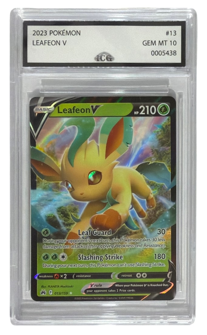 2023 Pokemon Leafeon V | No. 13 | Graded 10 (1 of 2)