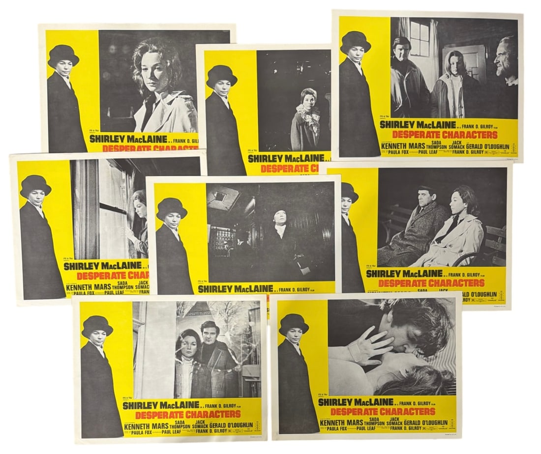 Desperate Characters Lobby Card Collection (1 of 1)