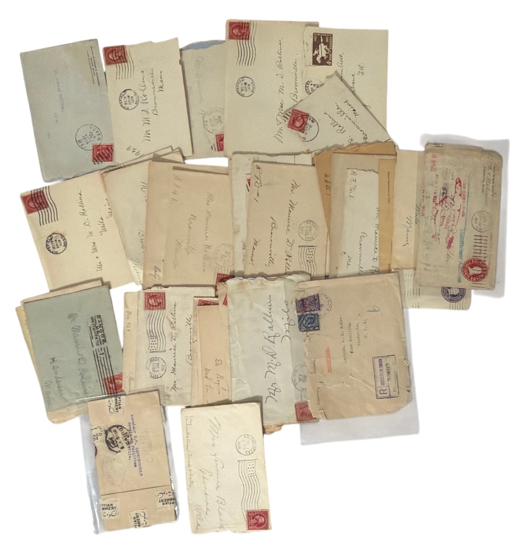 Envelope With Stamp Collection: Envelope With Stamp Collection