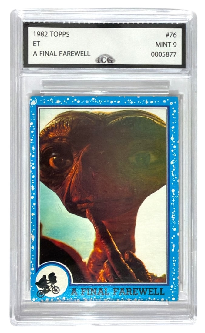 1982 Topps ET A Final Farewell | No. 76 | Graded 9 (1 of 2)