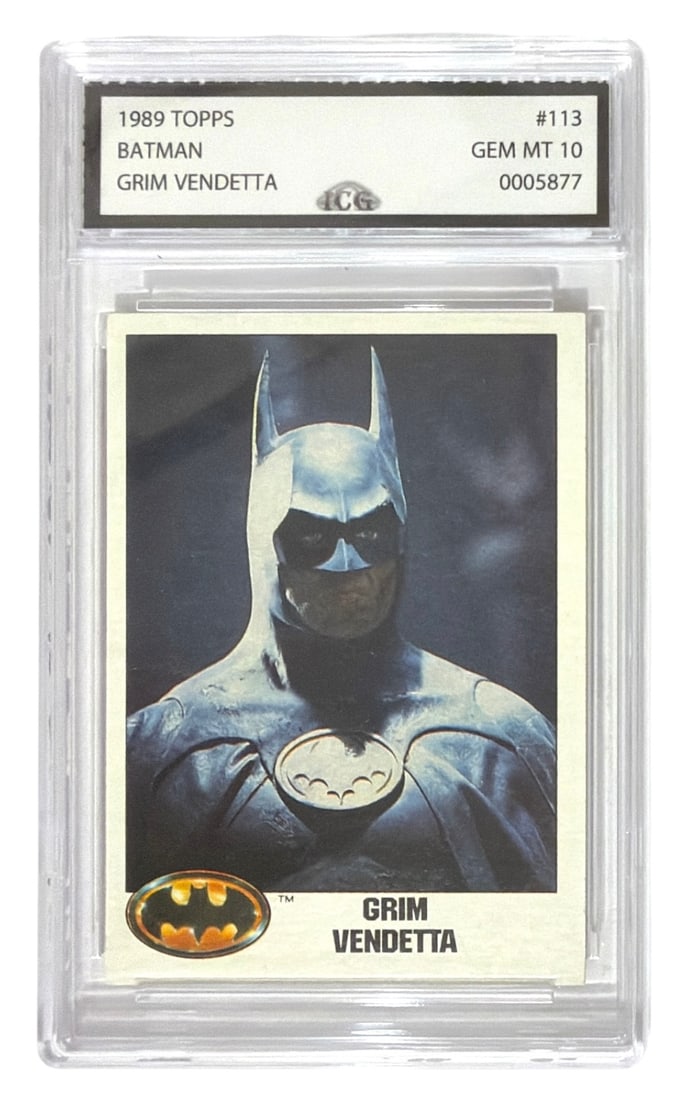1989 Topps Batman Grim Vendetta | No. 113 | Graded 10 (1 of 2)