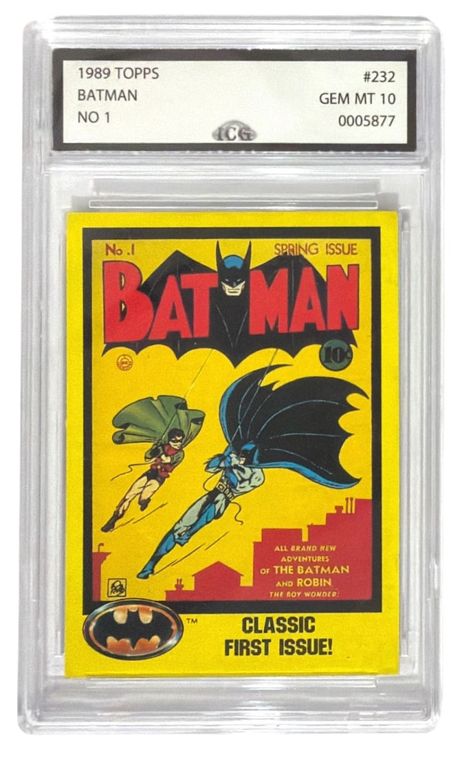 1989 Topps Natman No. 1 | No. 232 | Graded 10 (1 of 2)