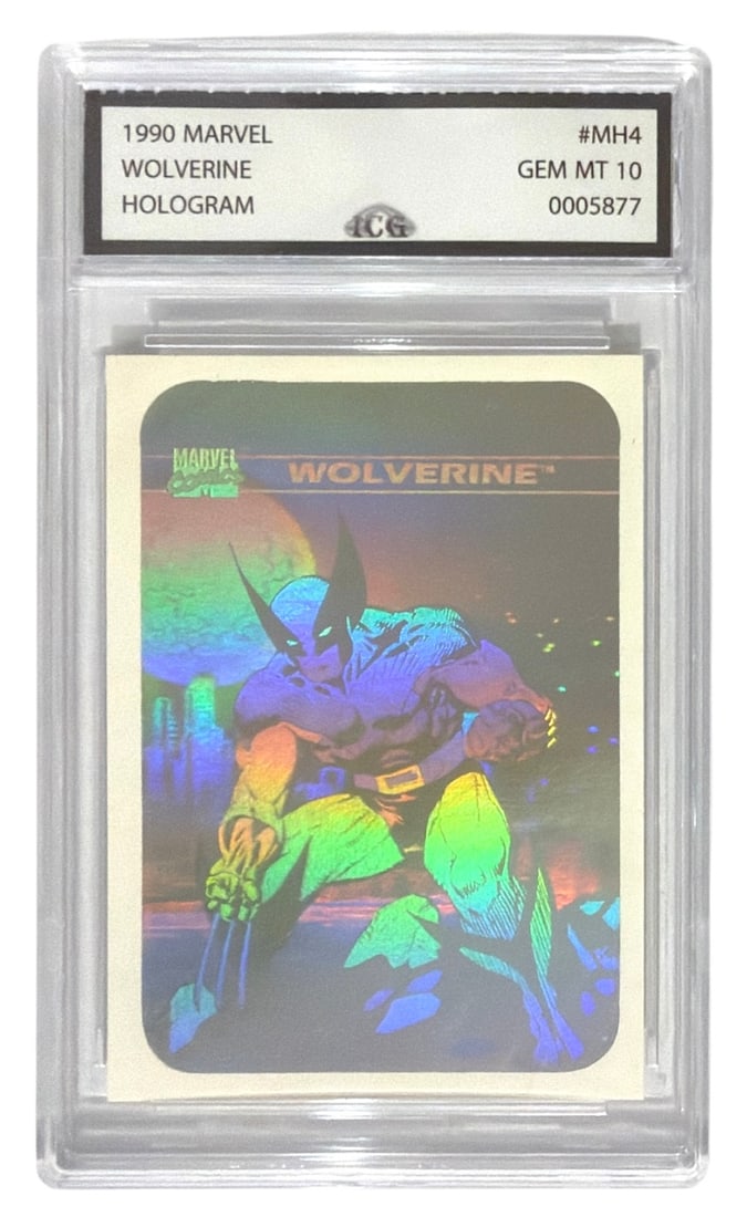 1990 Marvels Wolverine HOLO | No. MH4 | Graded 10 (1 of 2)