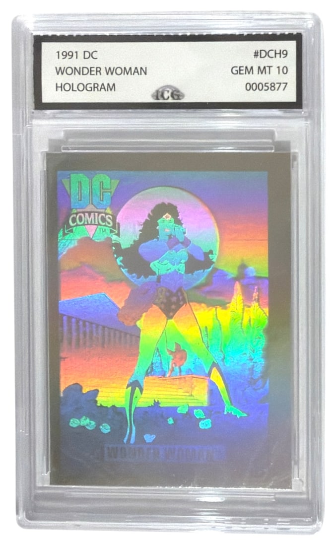 1991 DC Wonder Woman HOLO | No. DCH9 | Graded 10 (1 of 2)
