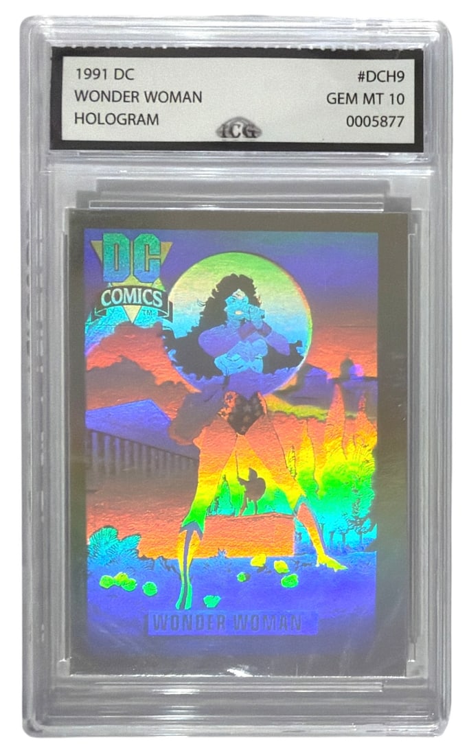 1991 DC Wonder Woman HOLO | No. DCH9 | Graded 10 (1 of 2)