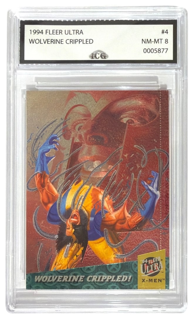 1994 Fleer Ultra Wolverine Crippled | No. 4 | Graded 8 (1 of 2)