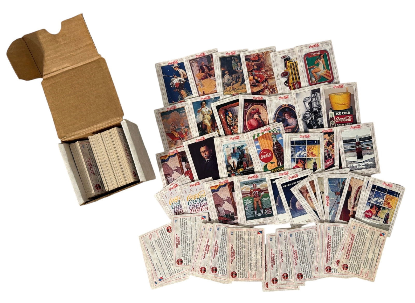 1993 Collect a Card Coca Cola Trading Card Collection (1 of 1)