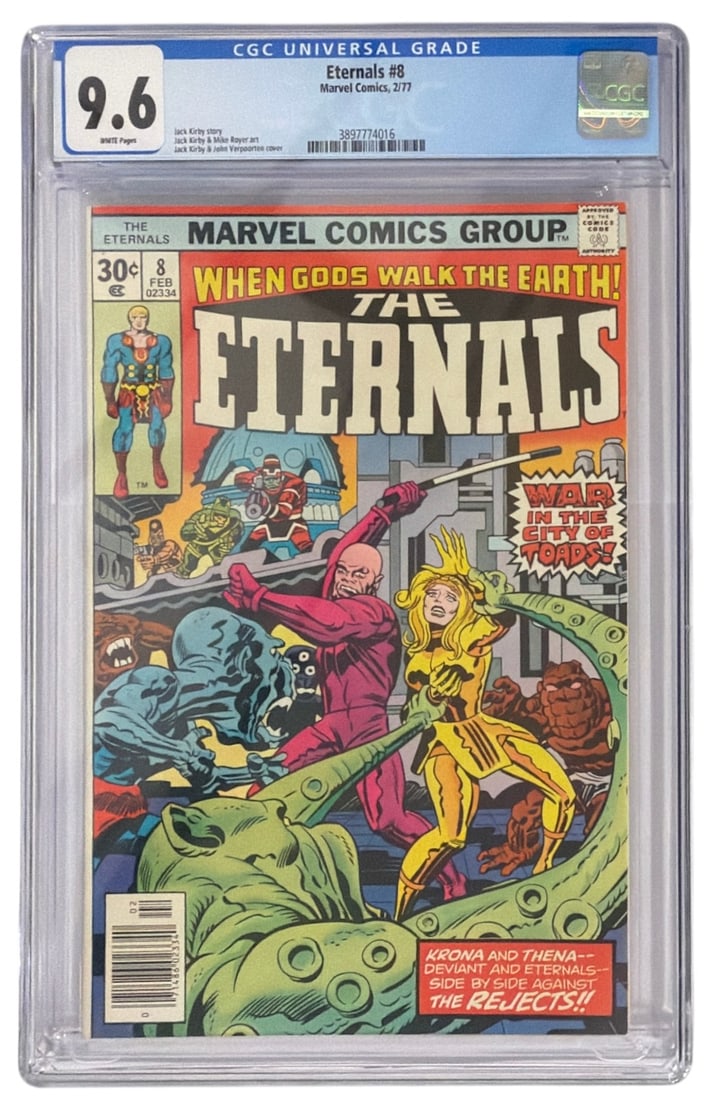 Marvel Comics Eternals | No. 8 | Graded 9.6 (1 of 2)