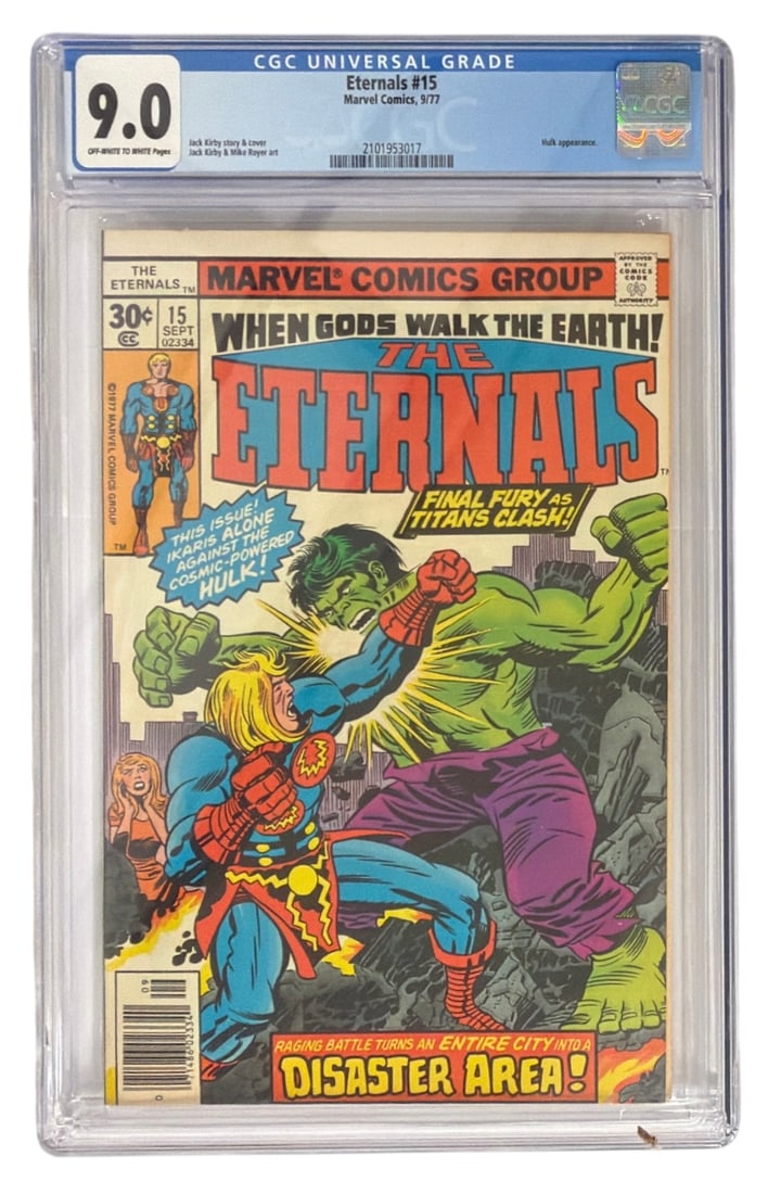 Marvel Comics Eternals | No. 15 | Graded 9.0 (1 of 2)