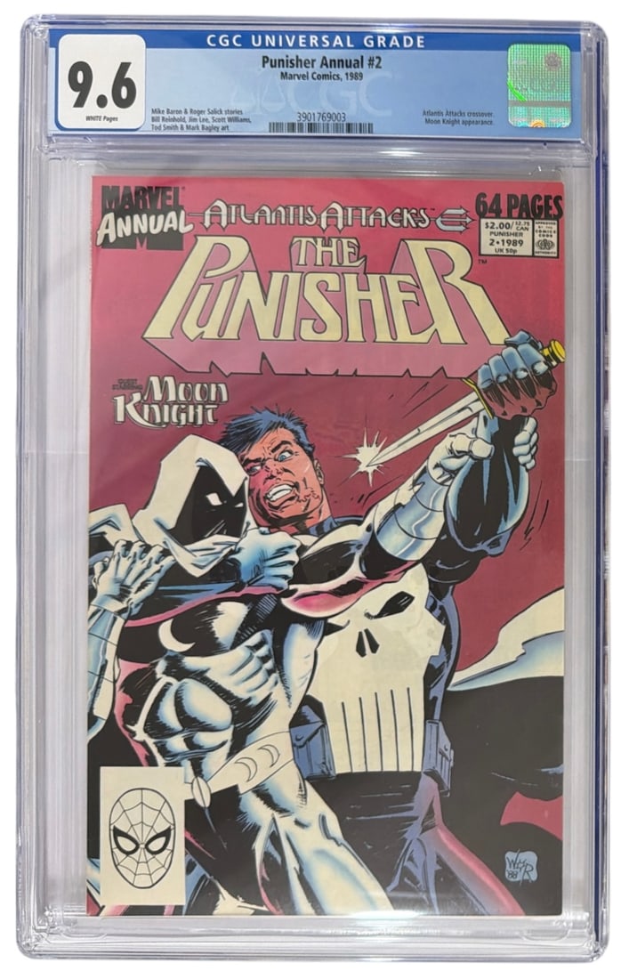 Marvel Comics Punisher Annual | No. 2 | Graded 9.6 (1 of 2)