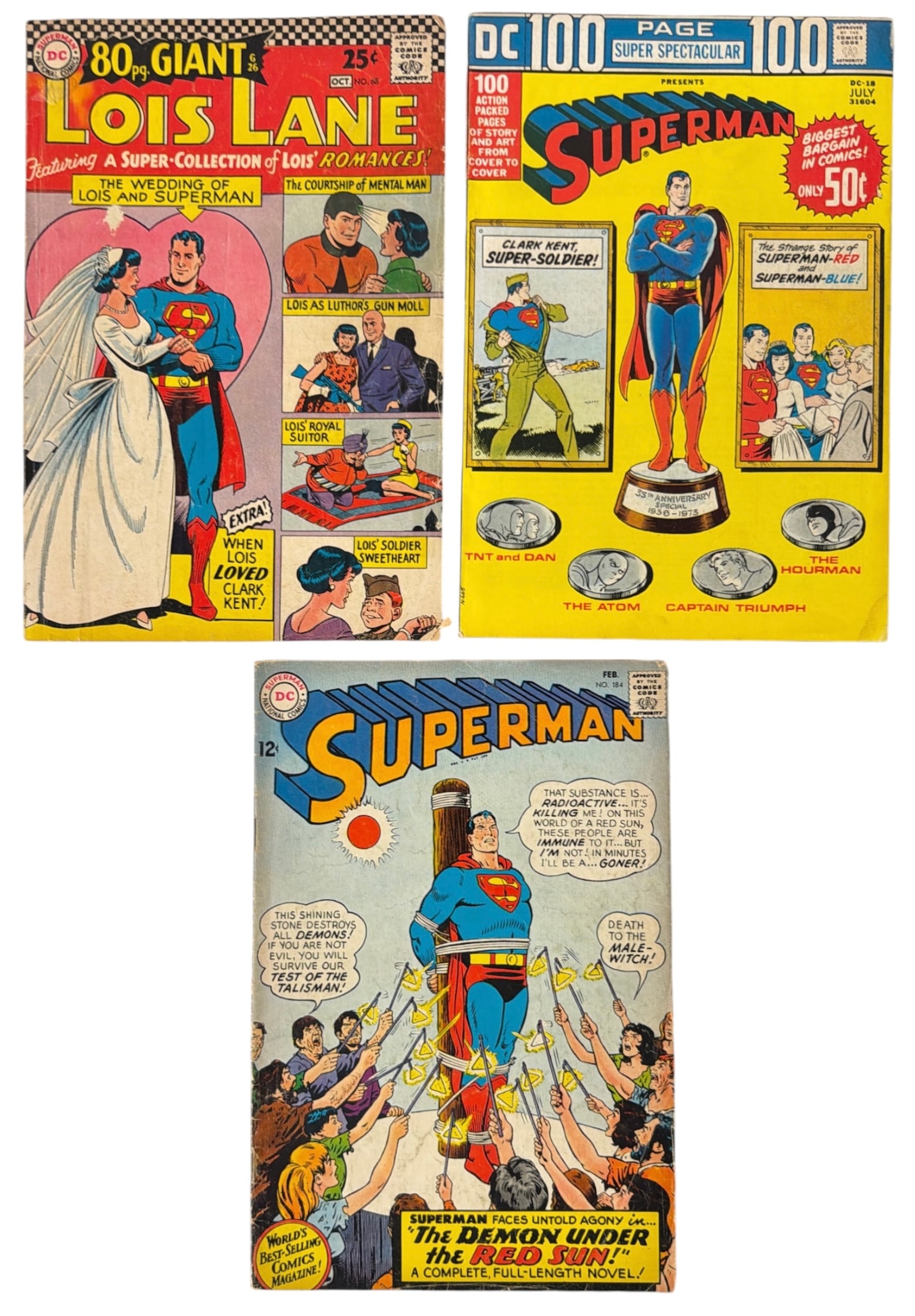 Vintage DCs Lois Lane and Superman Comic Book Collection: Vintage DCs Lois Lane and Superman Comic Book Collection