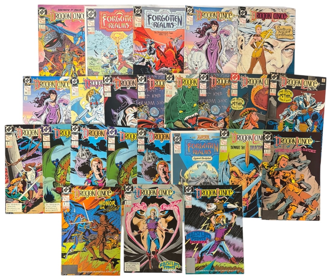 DCs Forgotten Realms and Dragonlance Comic Book Collection (1 of 1)