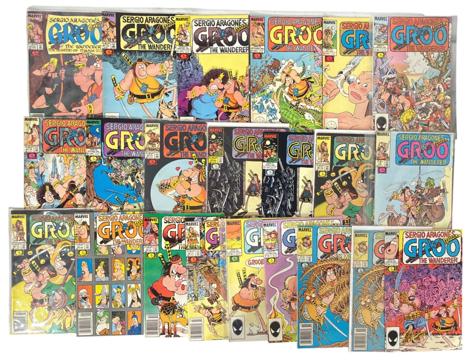 Marvels Groo the Wanderer Series Comic Book Collection (1 of 1)