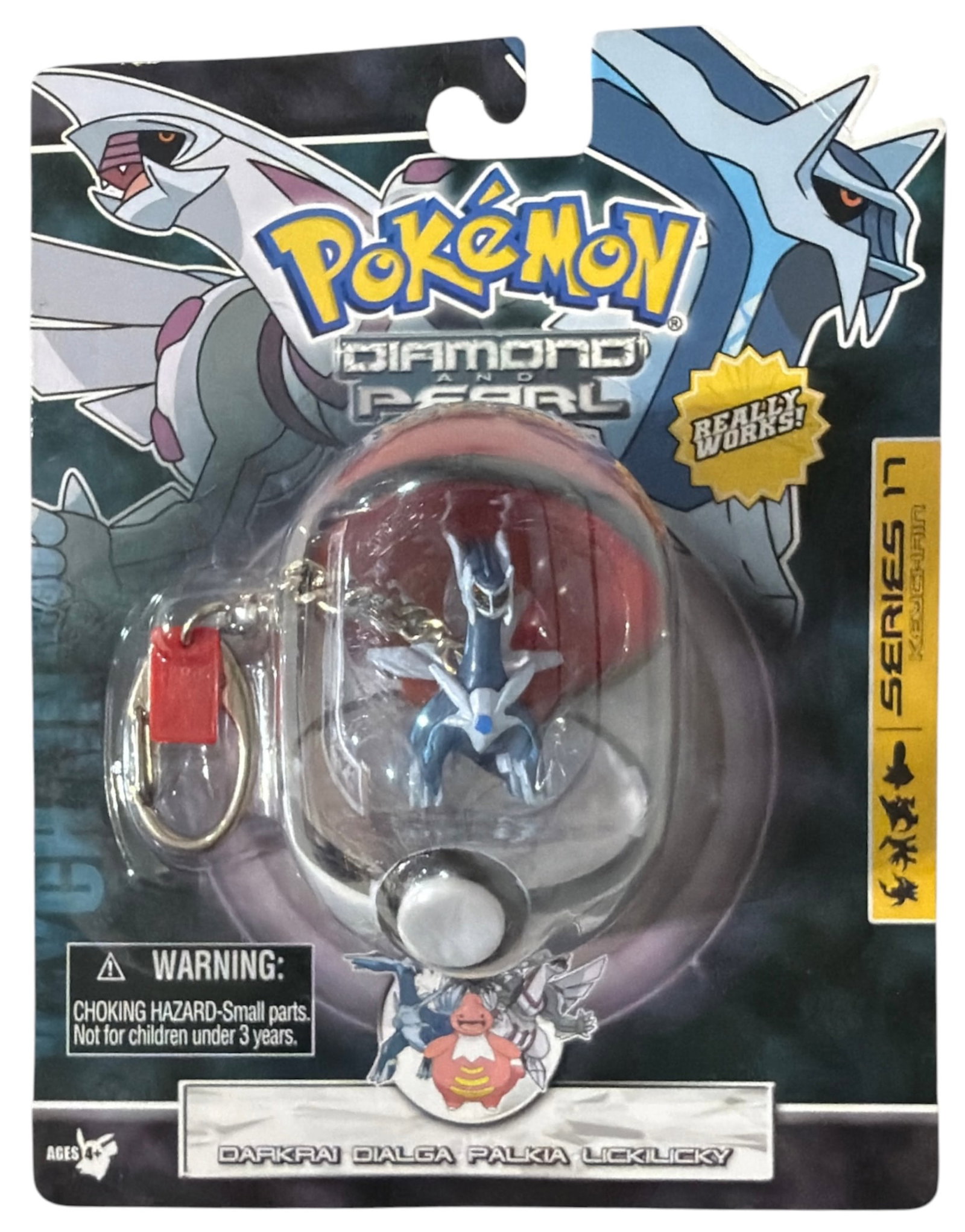 Pokemon Keychain from the Diamond and Pearl Series 17 ft. Poke Ball (1 of 2)