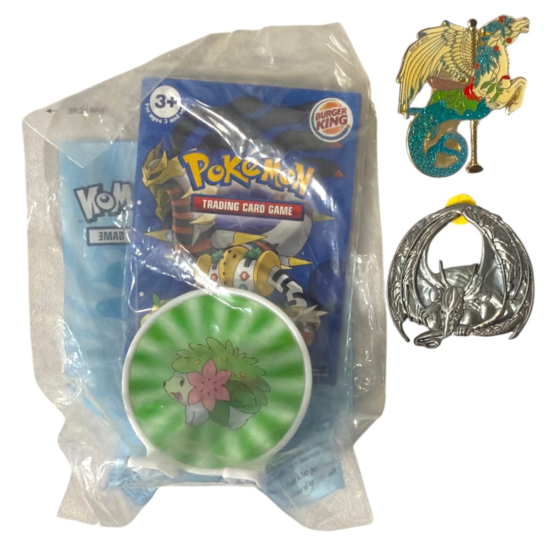 Pokemon BK Toy and Pin Collection (1 of 1)
