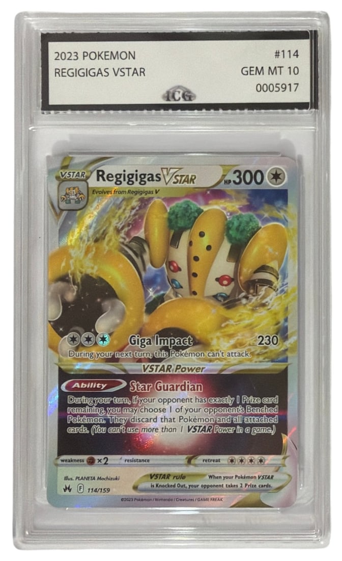 2023 Pokemon Regigigias V STAR | No. 114 | Graded 10 (1 of 2)