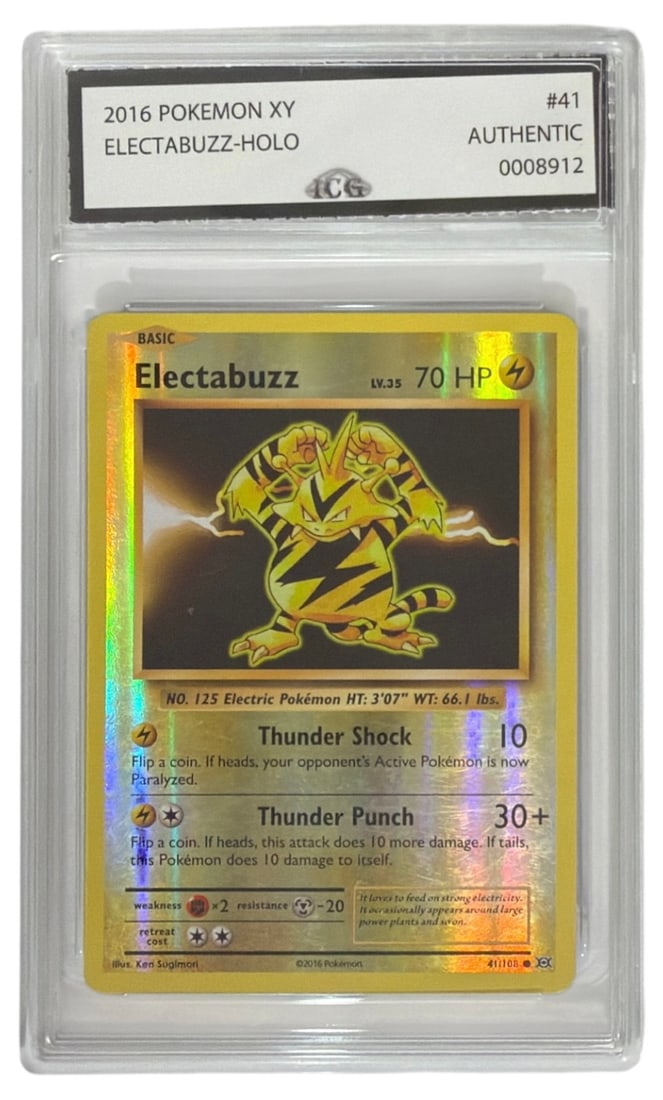 2016 Pokemon XY Electabuzz HOLO | No. 41 (1 of 2)