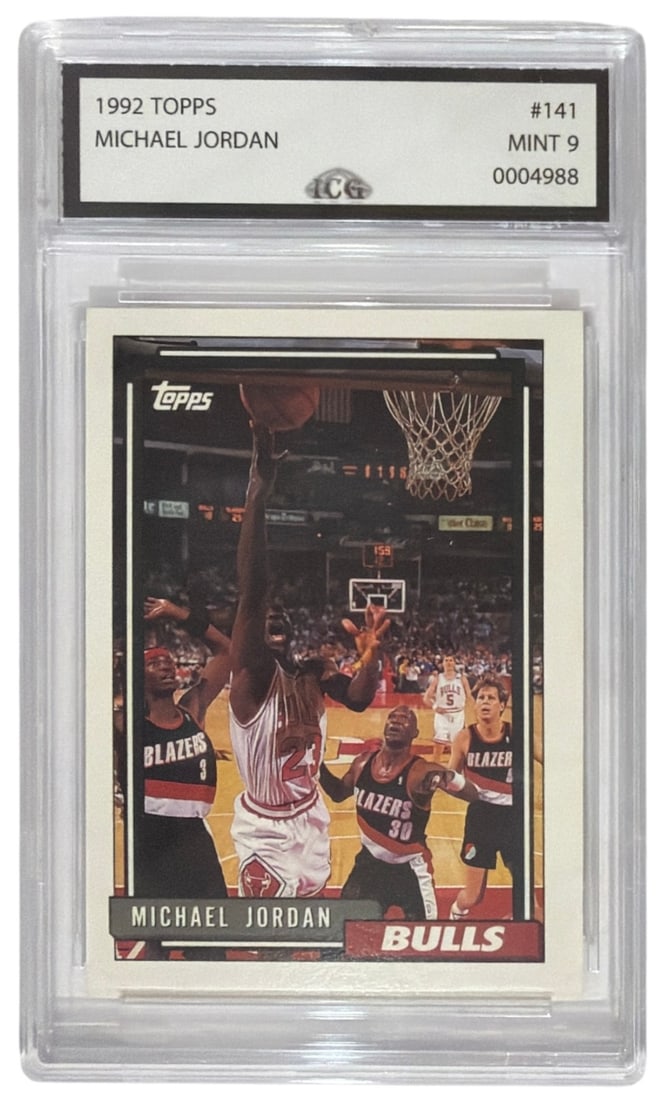 1992 Topps Michael Jordan | No. 141 | Graded 9 (1 of 2)
