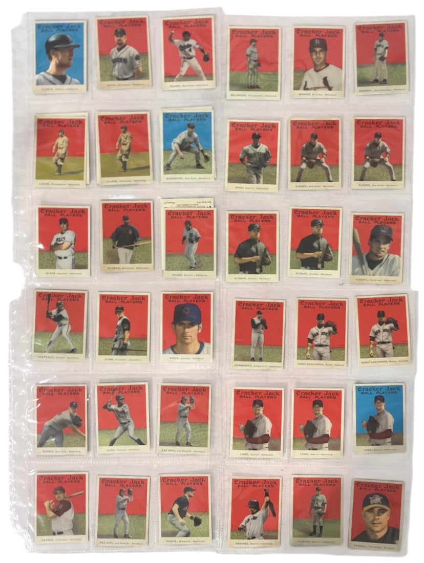 Cracker Jack Baseball Sets Trading Card Collection (1 of 2)