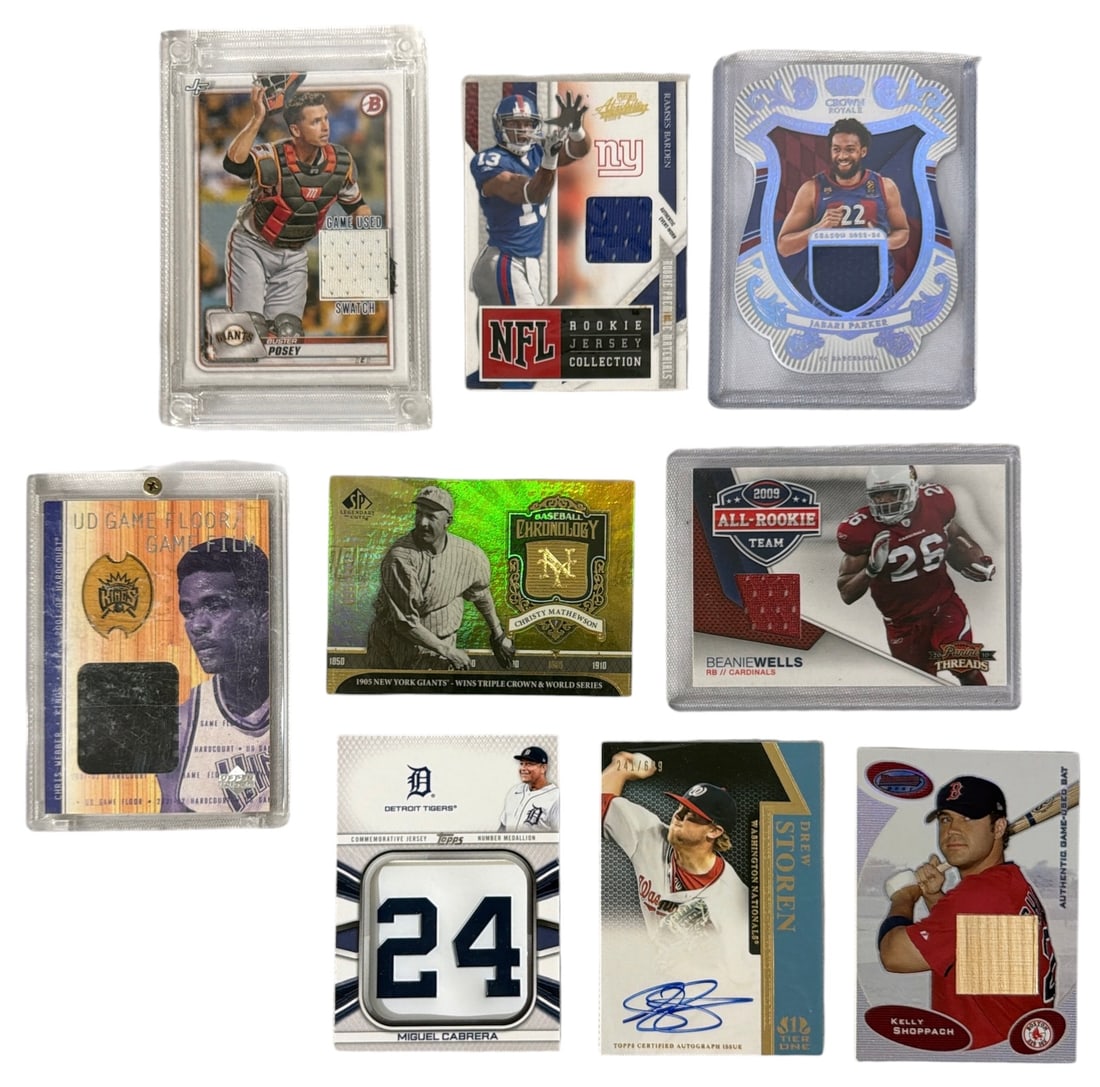 Sport Trading Card Collection: AUTHENTICATION HAS NOT BEEN PERFORMED TO GUARANTEE VERIFICATION | All purchases are made at the buyers discretion
