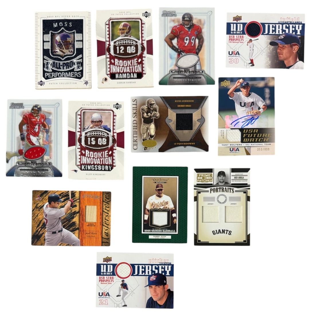 Sport Trading Card Collection: AUTHENTICATION HAS NOT BEEN PERFORMED TO GUARANTEE VERIFICATION | All purchases are made at the buyers discretion