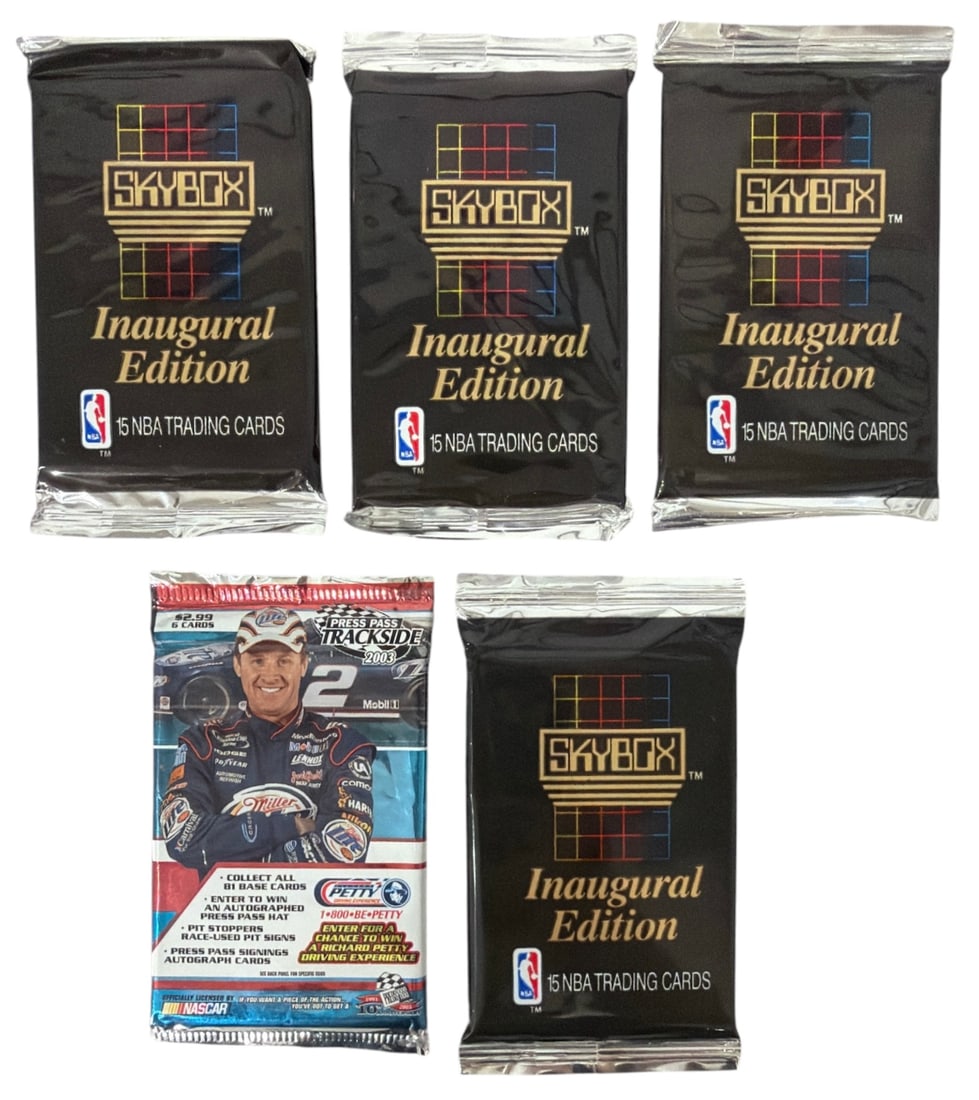 Sealed Sport Card Pack Collection (1 of 2)