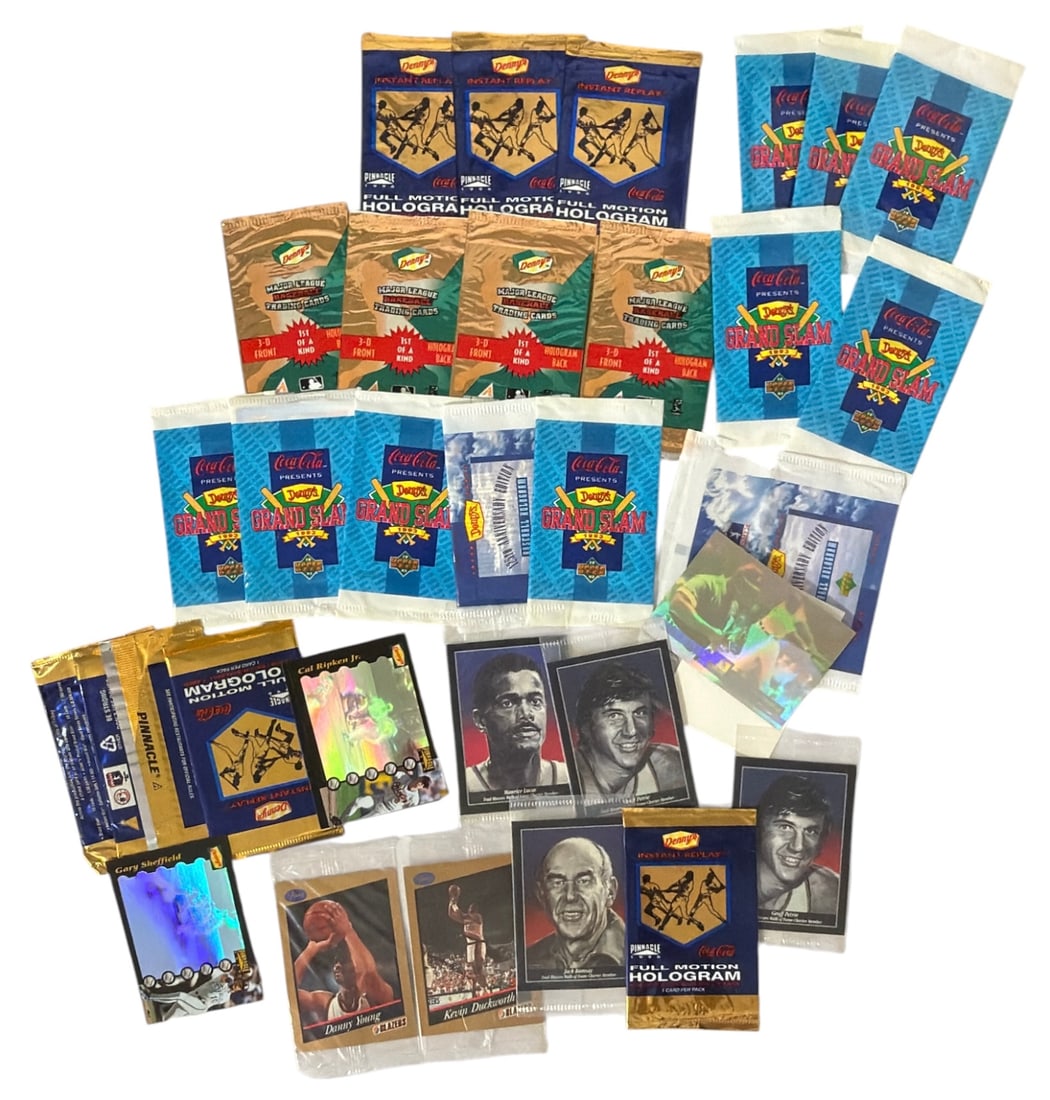 Sport Trading Cards Wrappers and Packs Collection: AUTHENTICATION HAS NOT BEEN PERFORMED TO GUARANTEE VERIFICATION | All purchases are made at the buyers discretion
