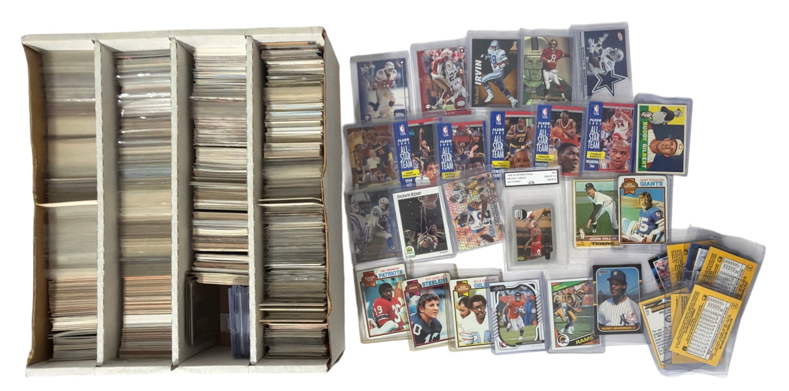 Sport Trading Card Collection: AUTHENTICATION HAS NOT BEEN PERFORMED TO GUARANTEE VERIFICATION | All purchases are made at the buyers discretion