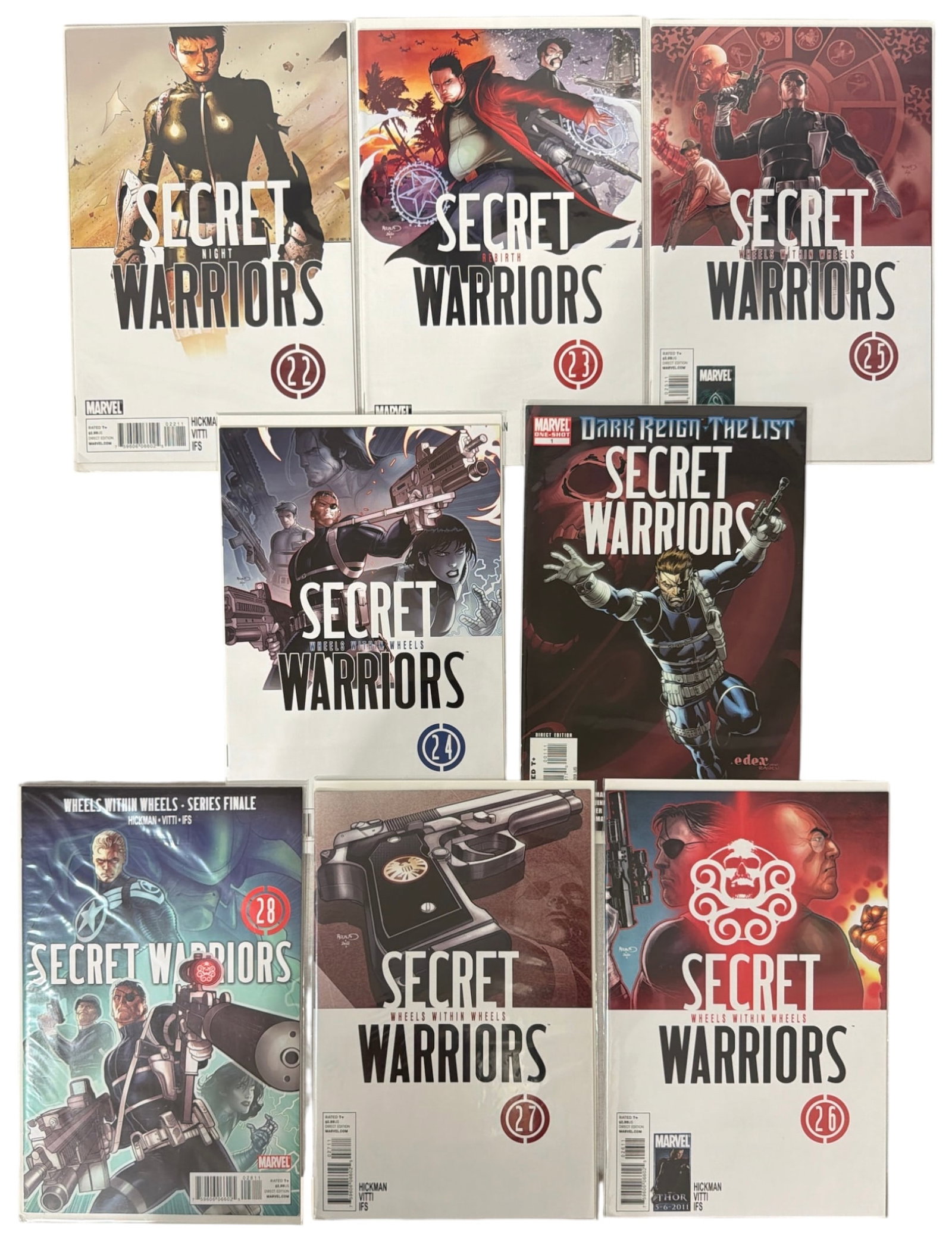 Marvels Secret Warriors Series Comic Book Collection: Marvels Secret Warriors Series Comic Book Collection