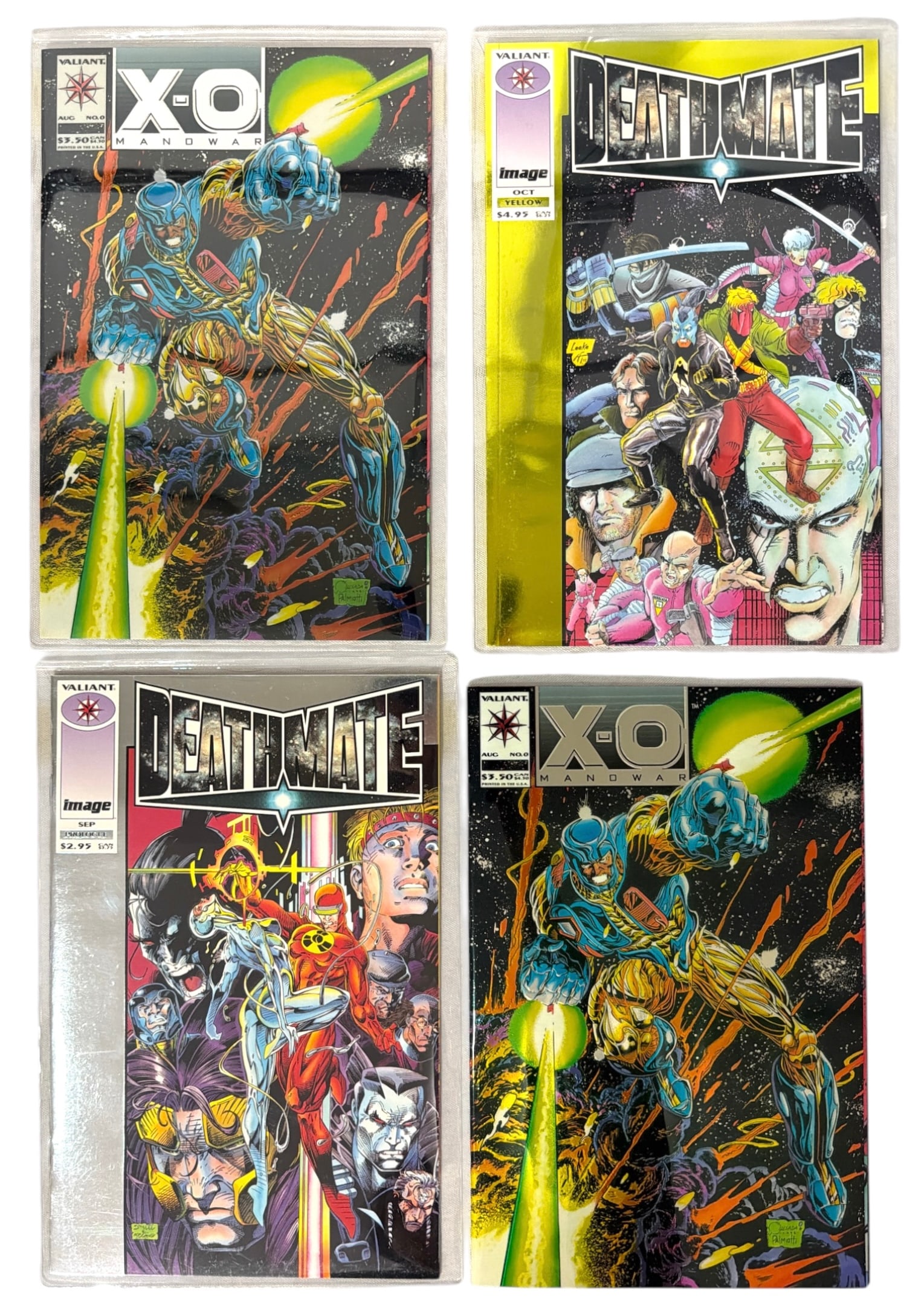 Valiant Deathmate and XO Manowar Series Comic Book Collection: Valiant Deathmate and XO Manowar Series Comic Book Collection
