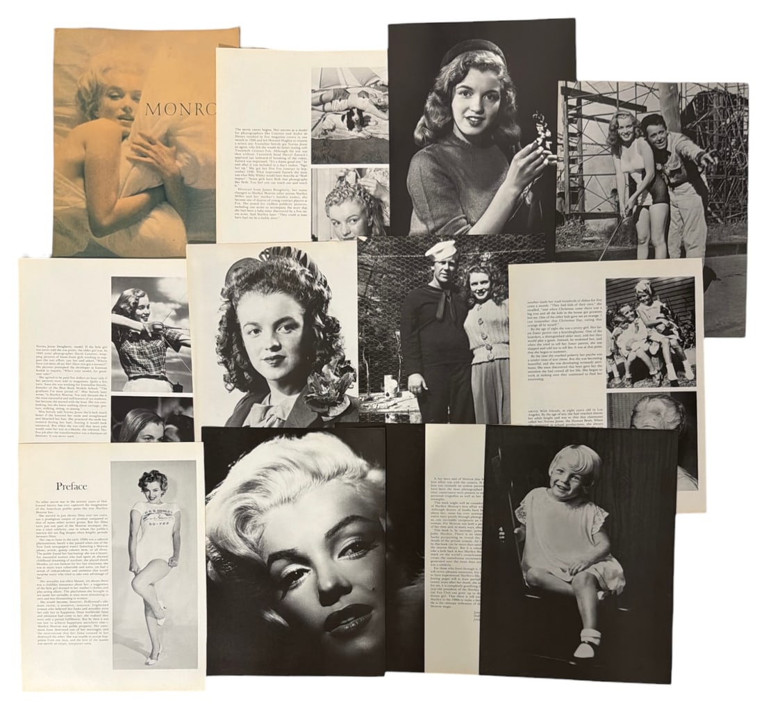 Marilyn Monroe Book Page Collection (1 of 1)