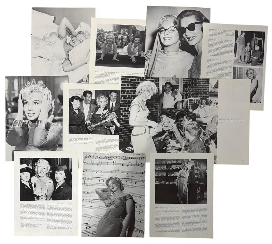 Marilyn Monroe Book Page Collection (1 of 1)