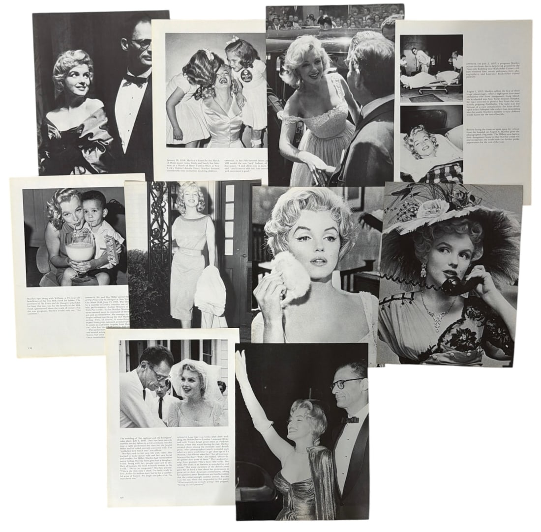 Marilyn Monroe Book Page Collection (1 of 1)