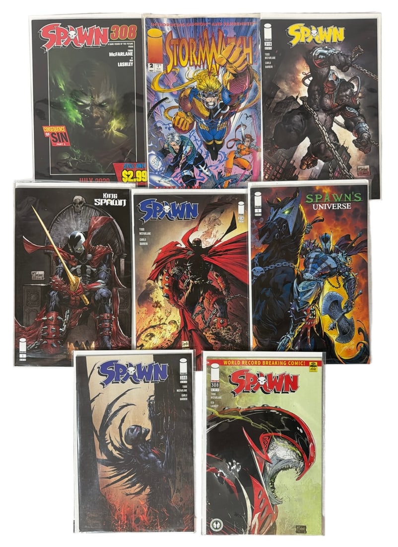 Image Comics Spawn and Stormwatch Series Comic Book Collection: Image Comics Spawn and Stormwatch Series Comic Book Collection