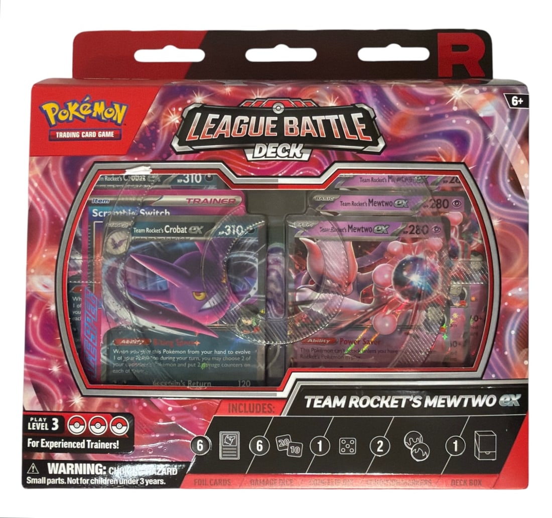 Team Rockets Mewtwo Ex League Battle Deck for the Pokemon Trading Card Game: Team Rockets Mewtwo Ex League Battle Deck for the Pokemon Trading Card Game