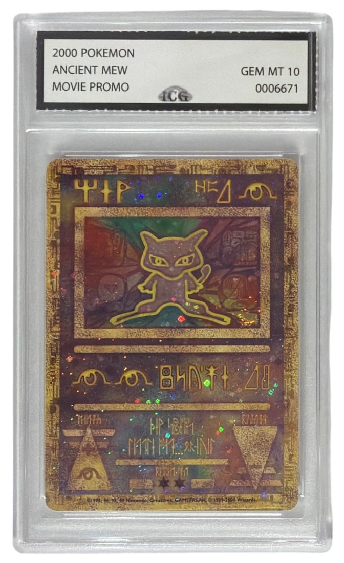 2000 Pokemon Ancient MEW | Movie PROMO | Graded 10 (1 of 2)