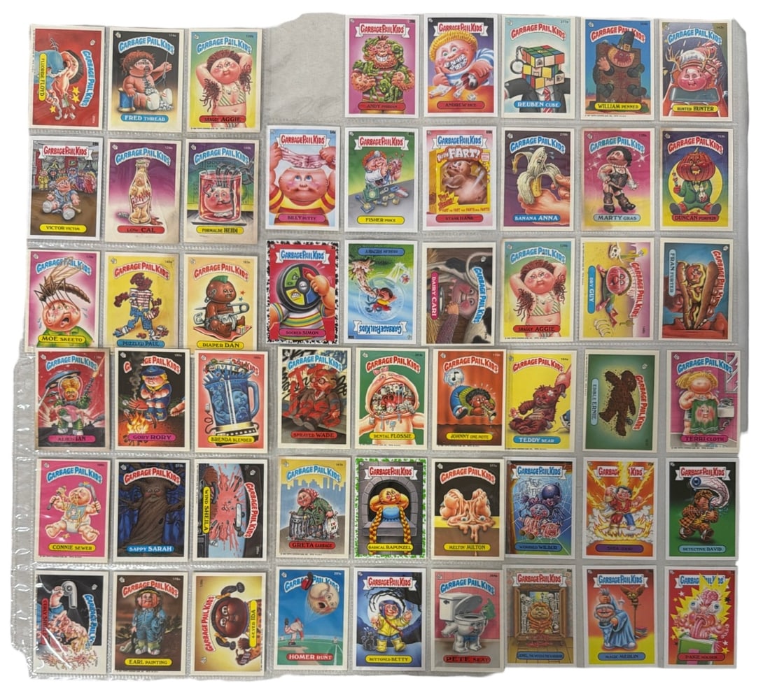 Vintage Garbage Pail Kids Trading Card Sticker Collection (1 of 2)