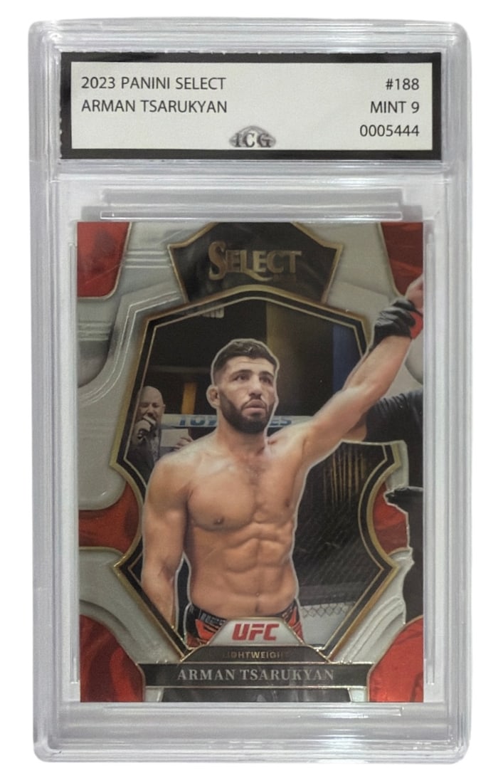 2023 Panini Select Arman Tsarukyan | No. 188 | Graded 9 (1 of 2)