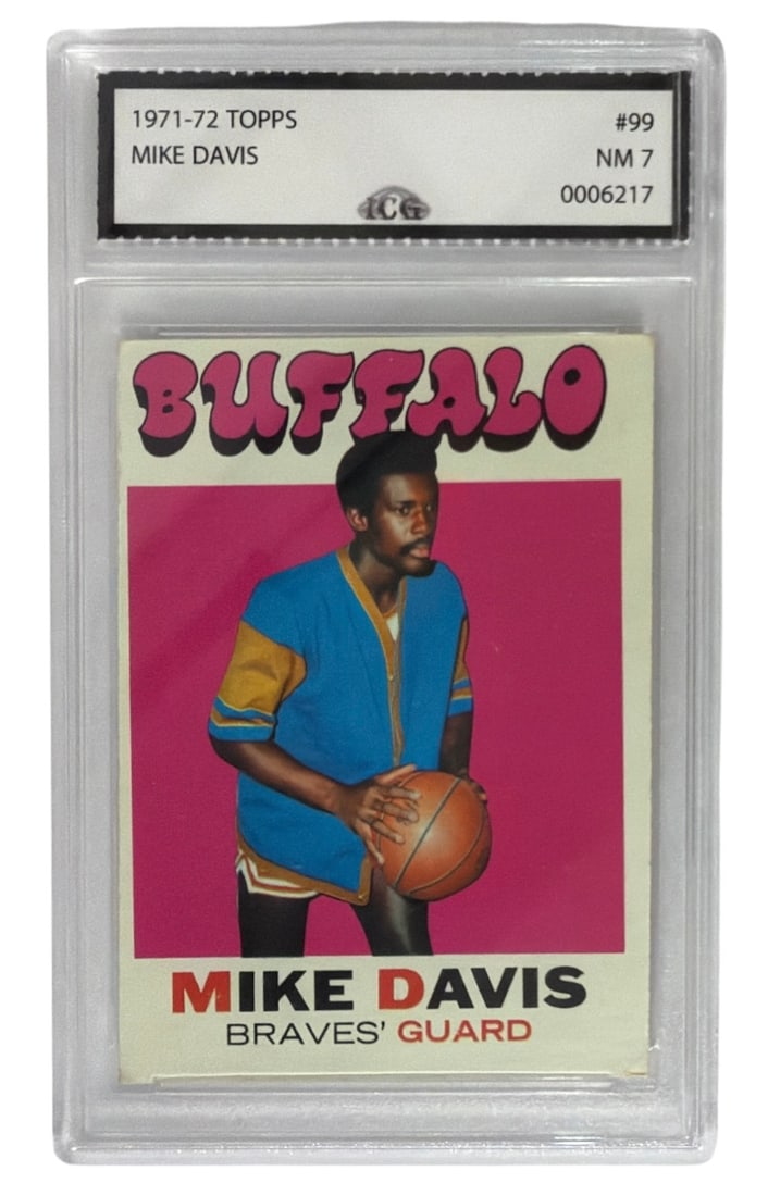 1971 to 72 Topps Mike Davis | No. 99 | Graded 7 (1 of 2)