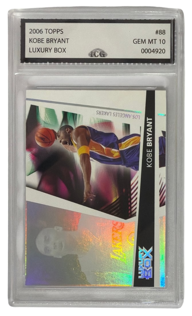 2006 Topps Luxury Box Kobe Bryant | No. 88 | Graded 10 (1 of 2)