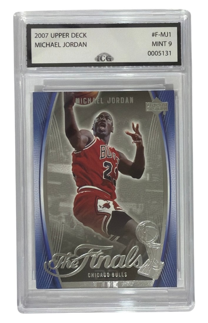 2007 Upper Deck Michael Jordan | No. F MJ1 | Graded 9 (1 of 2)